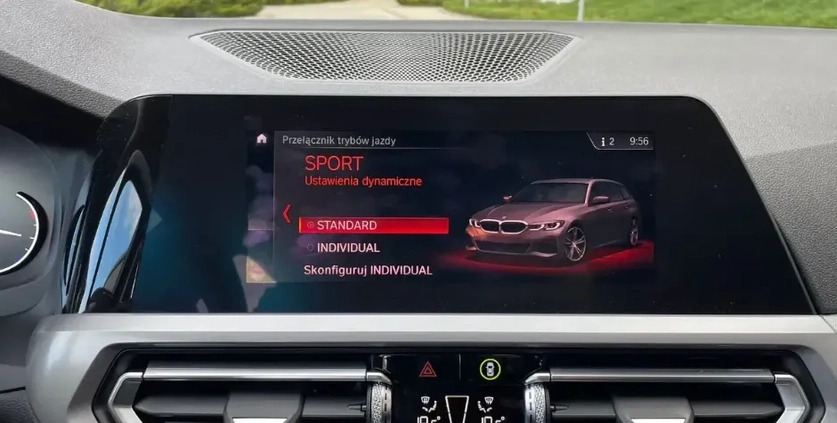 BMW Seria 3 cena 96900 przebieg: 129500, rok produkcji 2019 z Chocianów małe 301